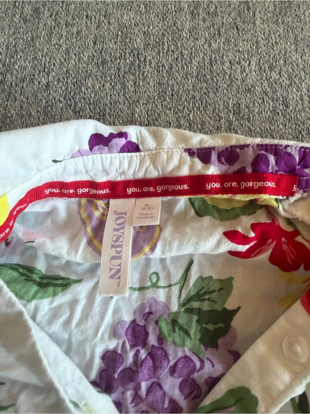 JoySpun Assorted Fruit Fun Pj Set - Picture 6 of 7